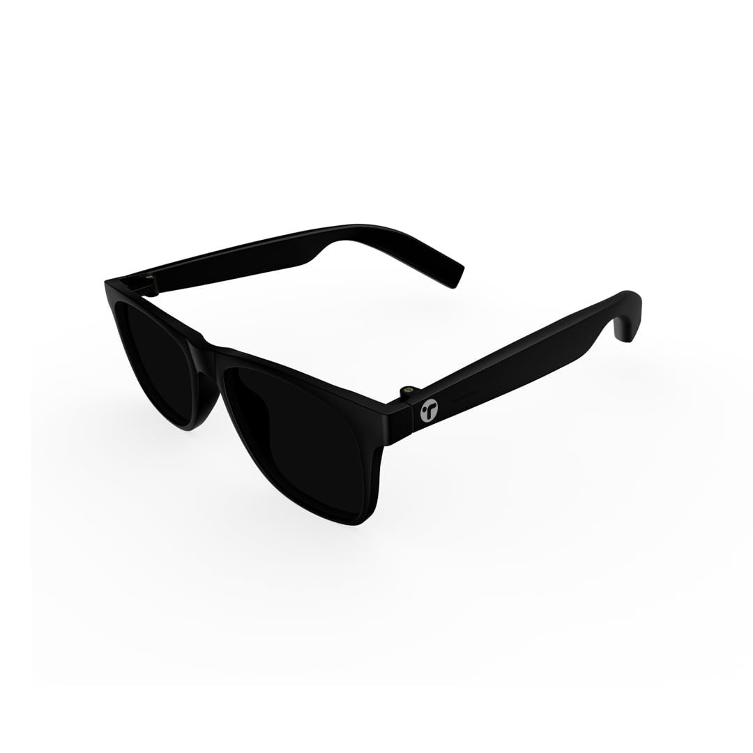 Toreto Node Smart Audio Sunglasses with Bluetooth 5.3, Hands-Free Calling, Inbuilt Microphone, Smart Touch Control, 360° Immersive Audio, Type C Charging