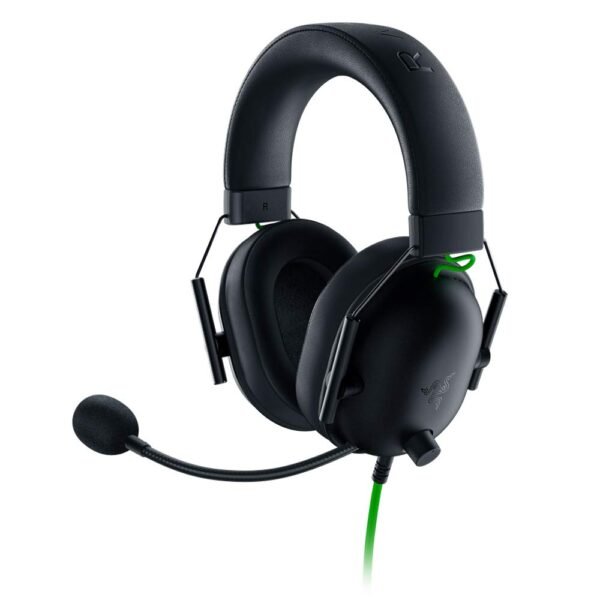 BlackShark V2 X Smartchoice Wired Gaming Headset with Mic, 7.1 Surround Sound, 50mm Drivers, Memory Foam Cushions, Multi-Platform (PC/PS/Xbox/Switch/Mobile), 3.5mm Jack_Black