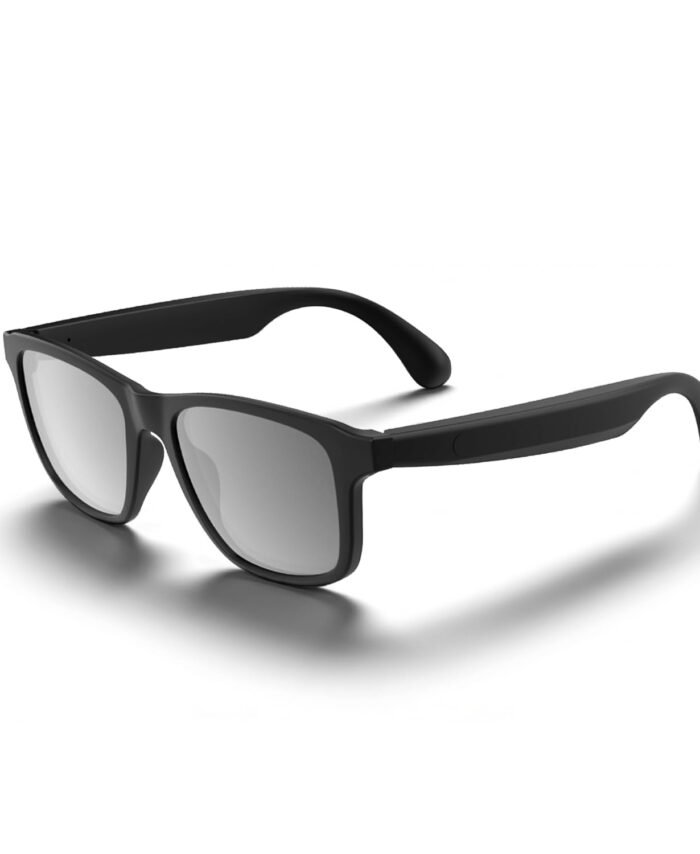 itel Glide Smart Glasses for Men, Women| Open-Ear Audio with Smart Directional Speakers | Bluetooth v5.4 | Touch Control for Music, Calls & Voice Assistant | Up to 5 Hours Playtime| Magnetic Charging