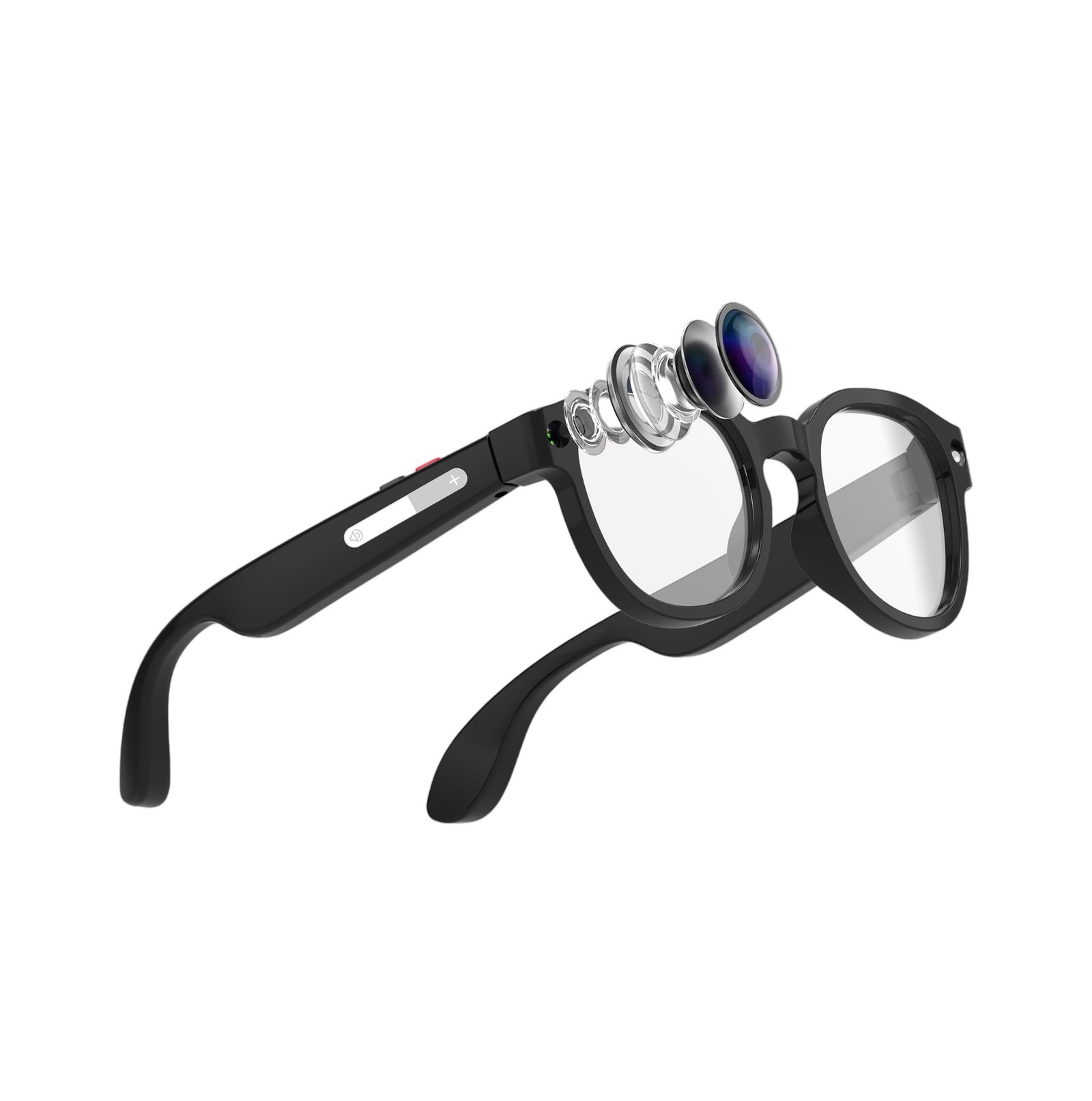 Aeoss AI video Smart Glasses with 8MP HD Camera, 1080P Video Recording, Real-Time AI Translation & Voice Interaction, 270mAh Battery with 3C Fast Charging – Advanced Wearable Tech for Travel, Vlogging